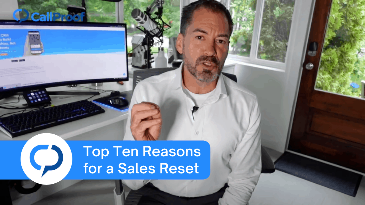 Top 10 Reasons for a Sales Reset